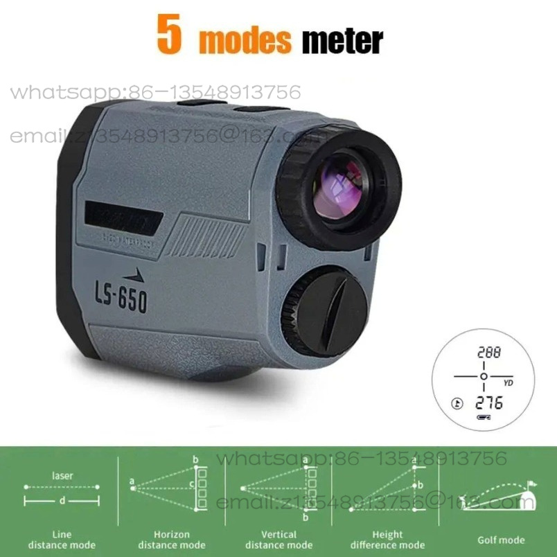 Golf Rangefinder - منظار تحديد المدى للجولف للاستخدام الخارجي،