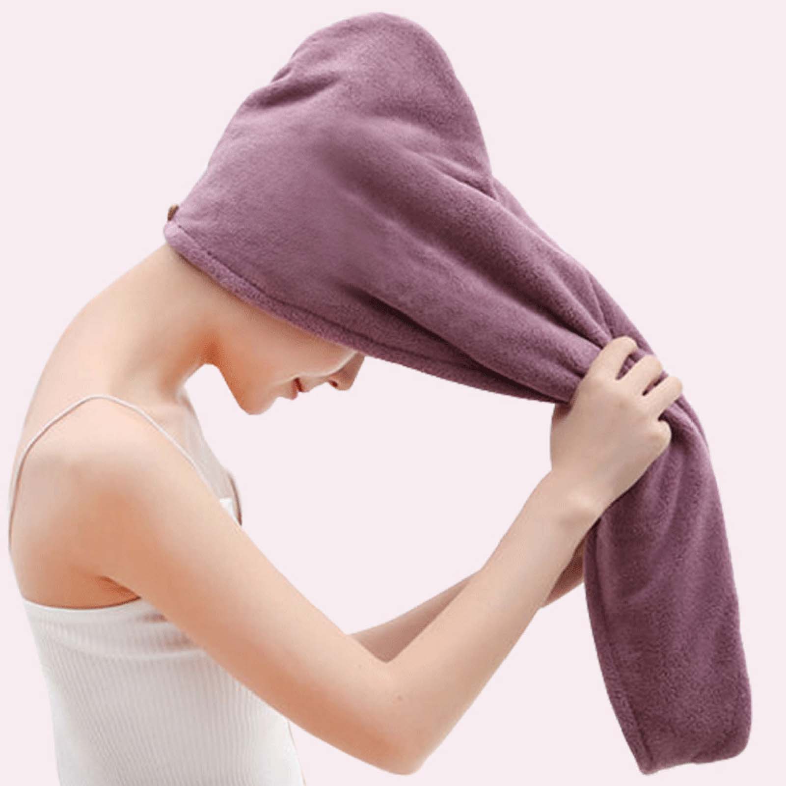 Golf Towel - المرجان الصوف المرأة منشفة الشعر اضافية
