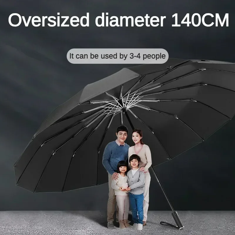 Super Large 140CM Automatic Fo - مراجعة Golf Umbrella Large وسعره
