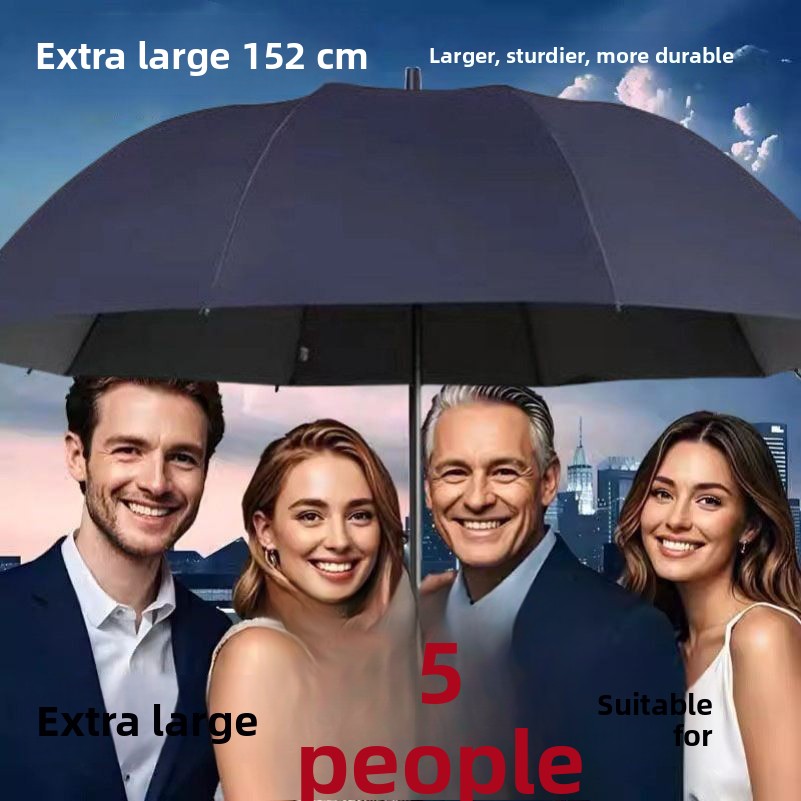مظلة كبيرة جدًا 150 سم للحماية - مراجعة Golf Umbrella Large وسعره