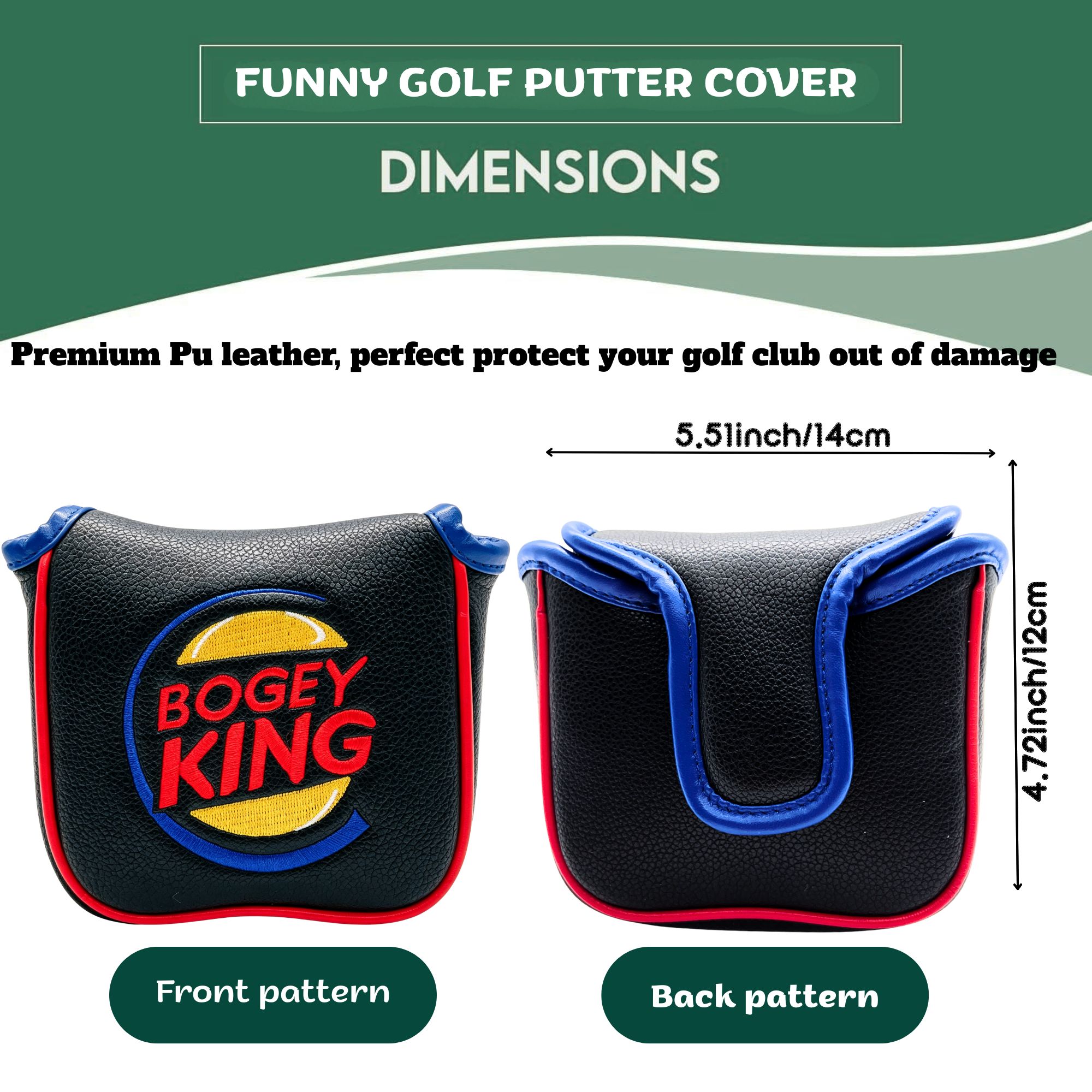 أغطية رؤوس مضحكه لعصي الجولف،  - مراجعة Golf Putter وسعره