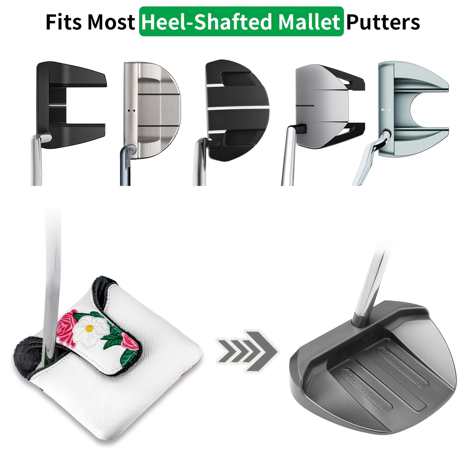 غطاء مغناطيسي واحد من مادة الب - مراجعة Golf Clubs وسعره