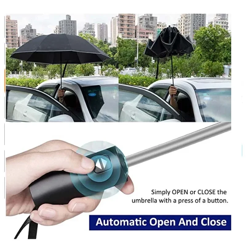 مظلة رجالية ونسائية أوتوماتيكي - مراجعة Golf Umbrella Large وسعره