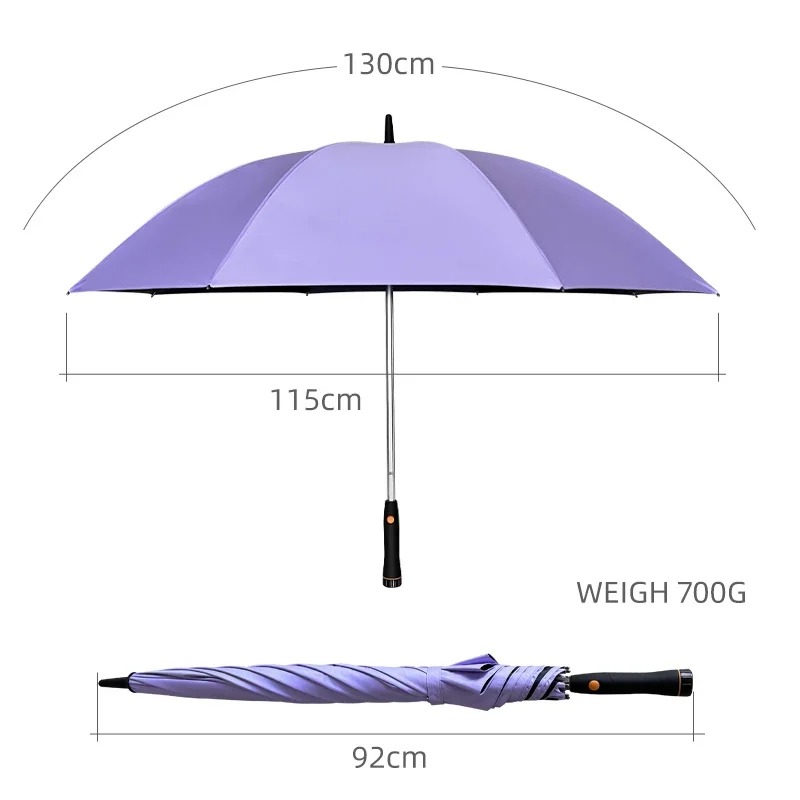 مظلة Reinforcement بمقبض طويل، - مراجعة Golf Umbrella Large وسعره