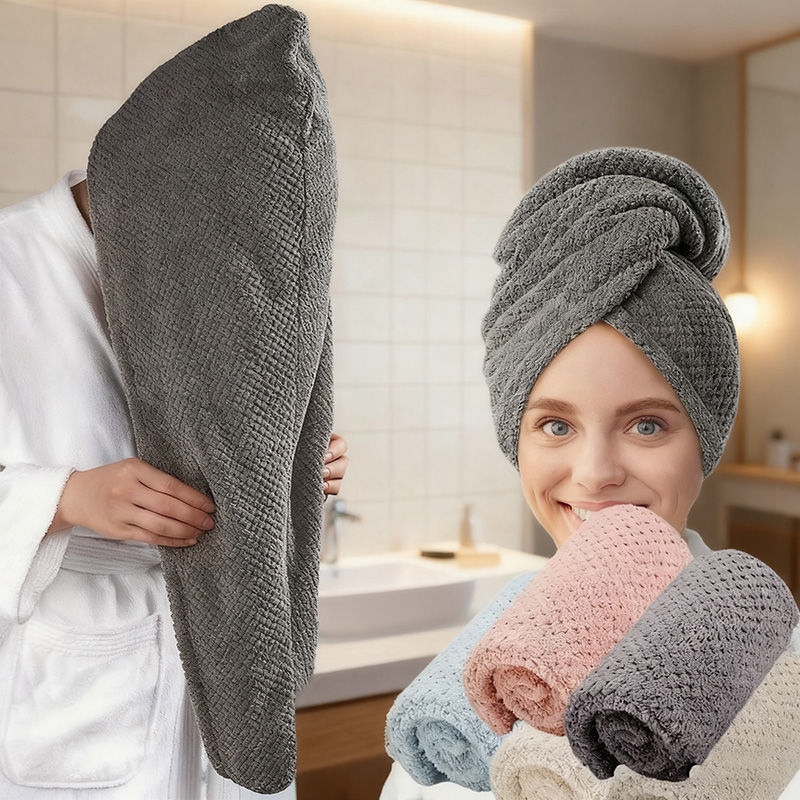 منشفة شعر جاف للنساء (غطاء شعر - مراجعة Golf Towel وسعره